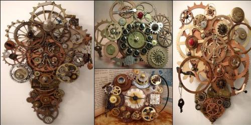 Erin Keck's Steampunk Clocks